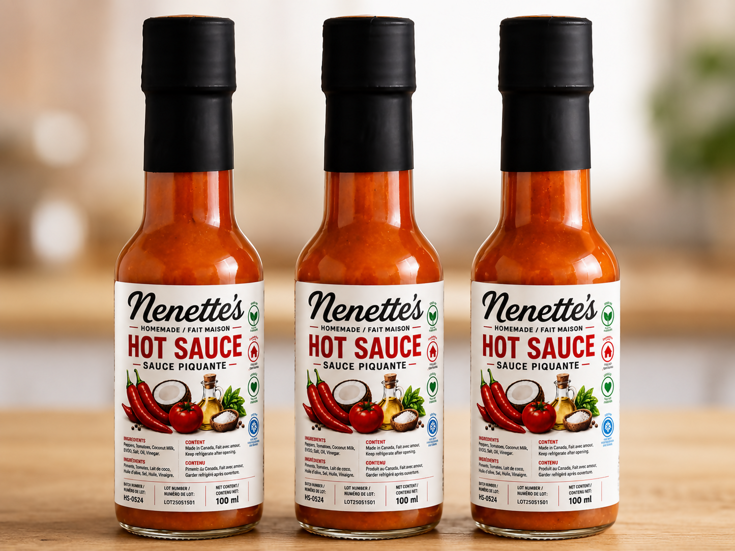 Sauce piquante maison – Unité