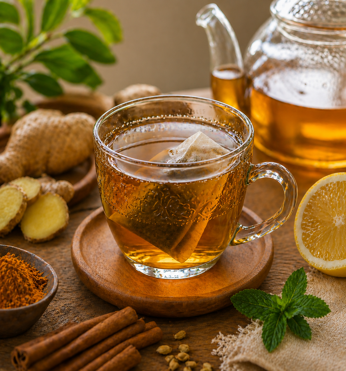PREPARATION POUR INFUSION AUX EPICES NATURELLES A BASE CANNELLE