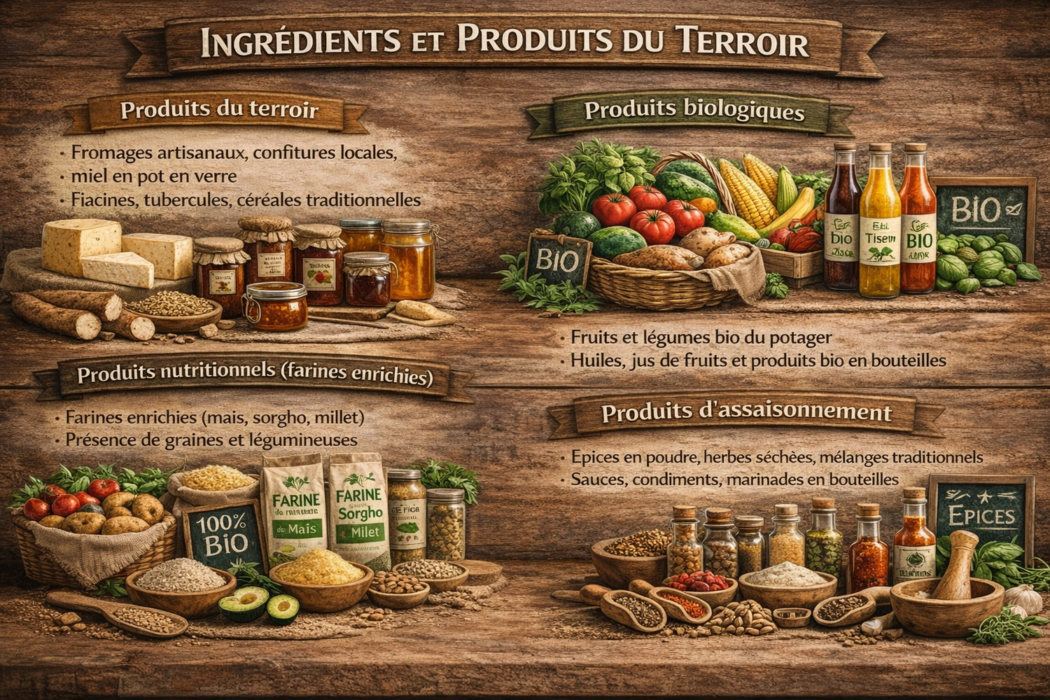 Produits spécialisés et du terroir
