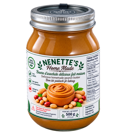 Delicious Homemade Peanut Butter with Real Peanuts (Manba Lakay)