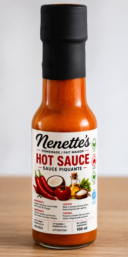 Sauce piquante maison – Unité