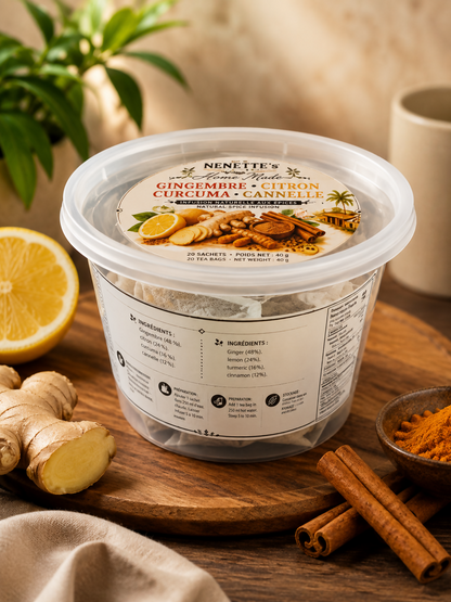 PREPARATION POUR INFUSION AUX EPICES NATURELLES A BASE CANNELLE